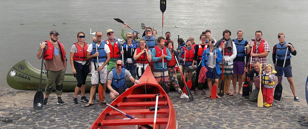 Geburtstag feiert man auf dem Wasser